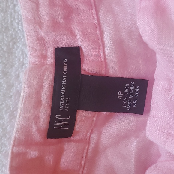 INC INTERNATIONAL CONCEPTS Pink Gradient Pants - Picture 3 of 4